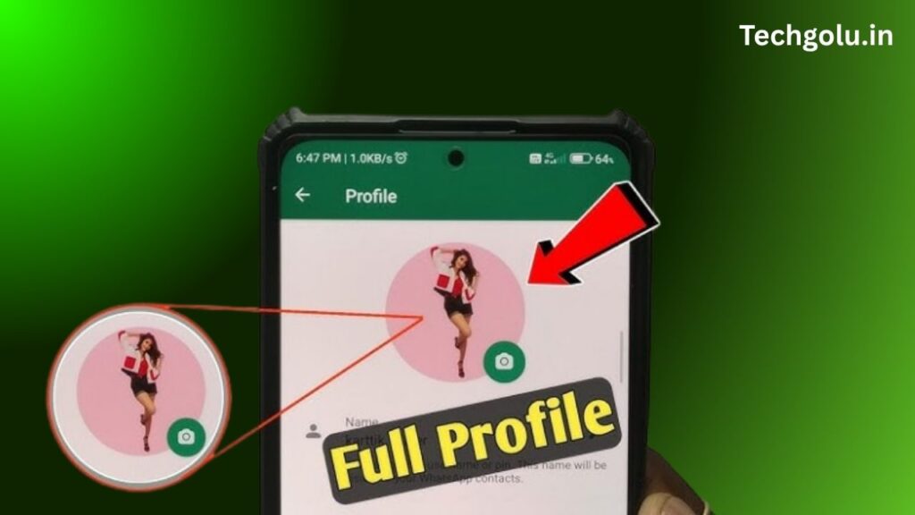 WhatsApp Par Full DP Kaise Lagaye