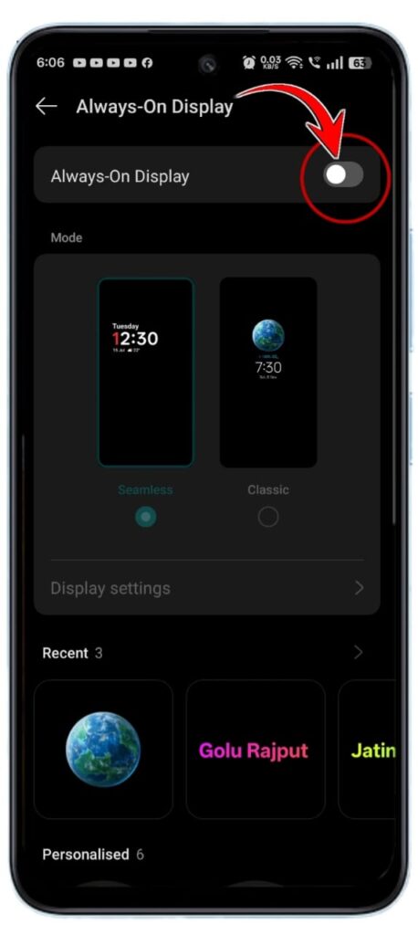 Lock Screen Me Name kaise Likhe 2025