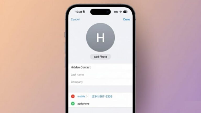How to Hide Contacts on iPhone Without Removing Them