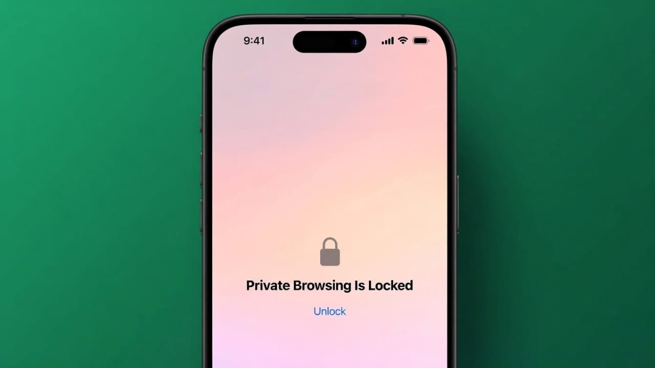 How to Secure Safari Private Tabs with Face ID or Touch ID