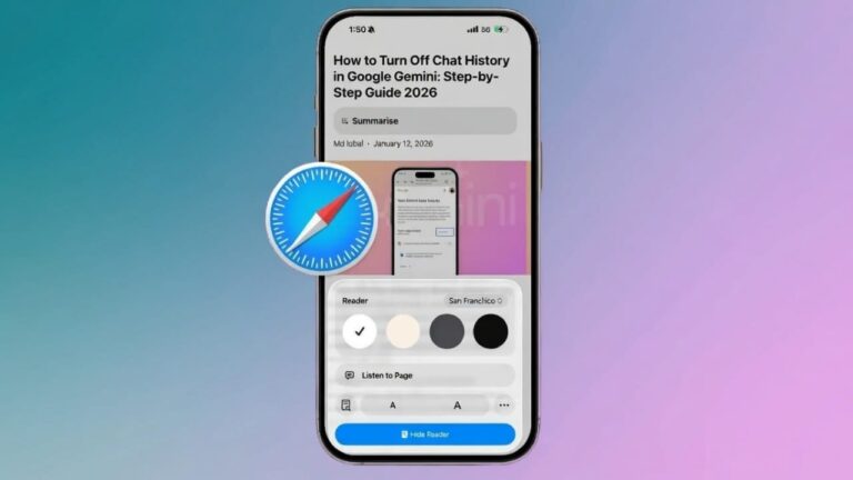 How to Use Reader Mode in Safari on iPhone