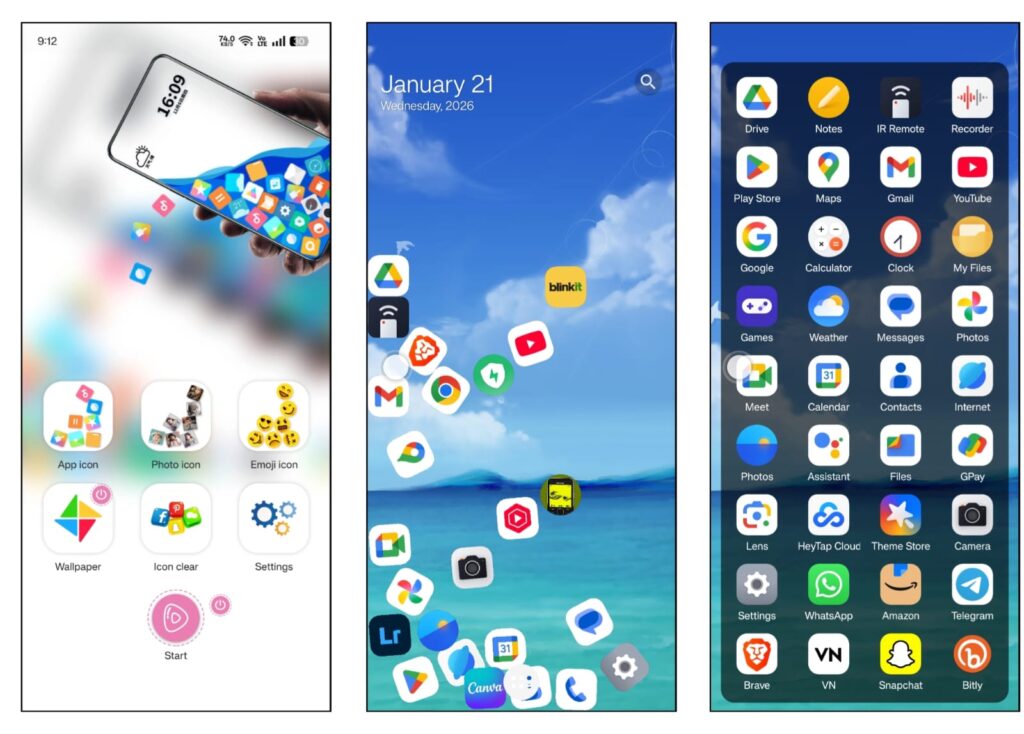 Rolling Icons App: Make Your Android Home Screen Come Alive