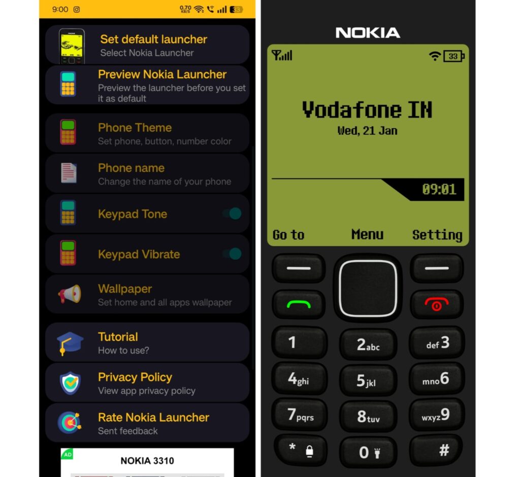Nokia 1280 Launcher for Android: Bring Back the Classic Phone Look
