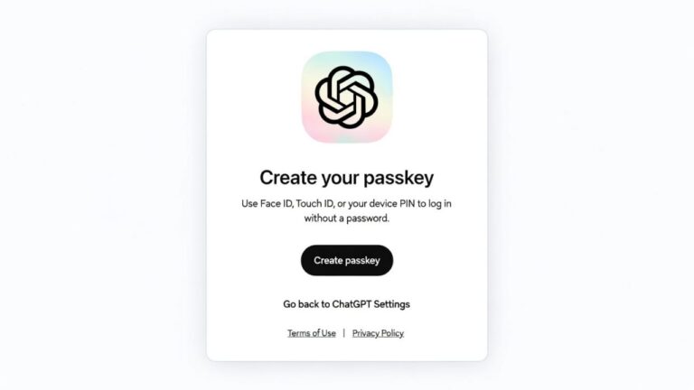How to Protect Your OpenAI Account Using Passkeys (Easy Security Guide)