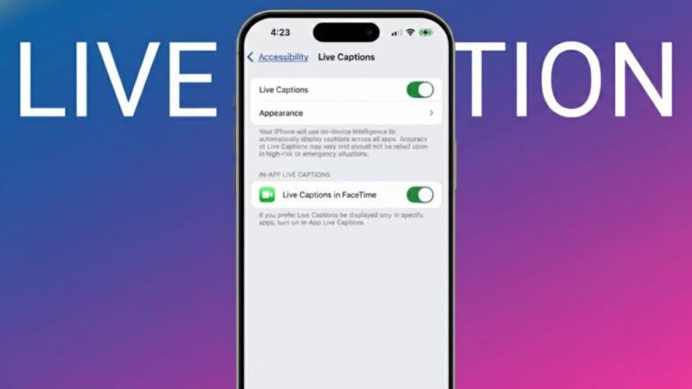How to Turn On Live Captions on iPhone, iPad, and Mac