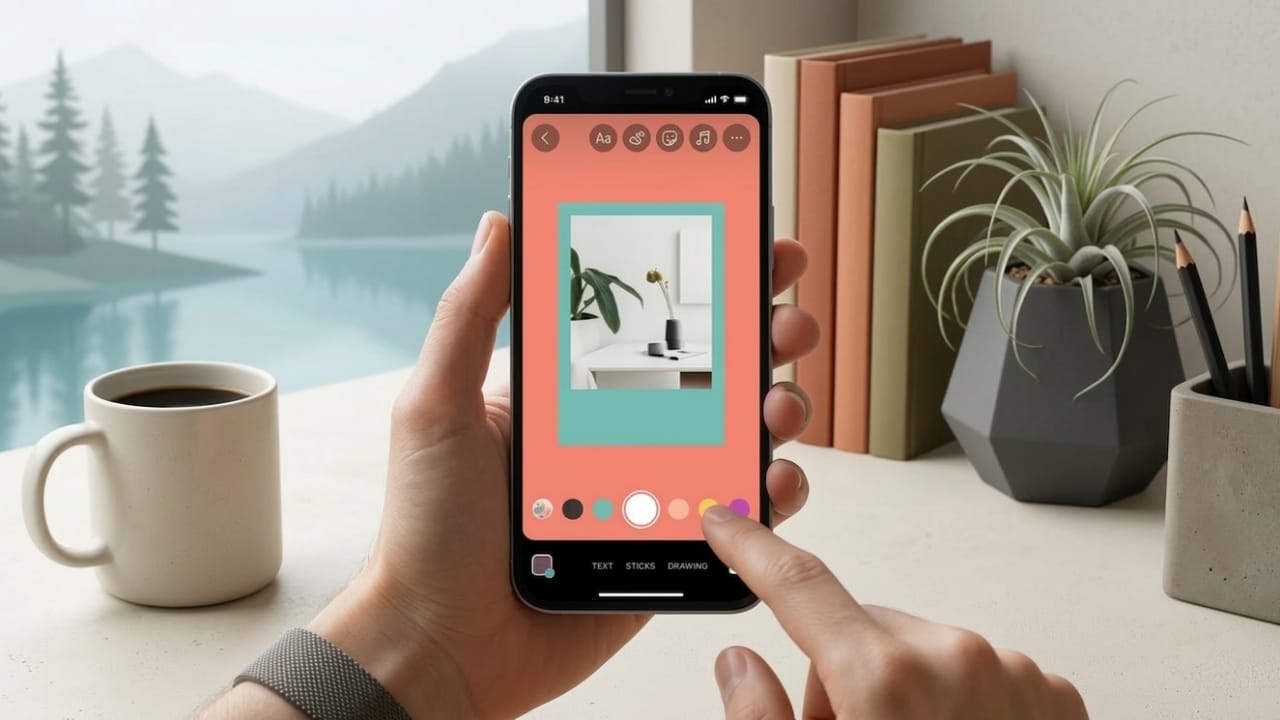 How to Change Background Color on Instagram Story (5 Simple Ways)
