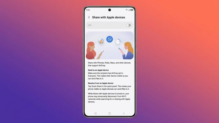 Samsung to Add AirDrop-Like Sharing on Galaxy S26 Using Quick Share