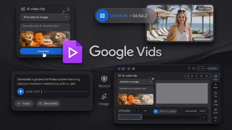 Google Vids Now Offers Free AI Video Creation With New Veo 3.1 Update