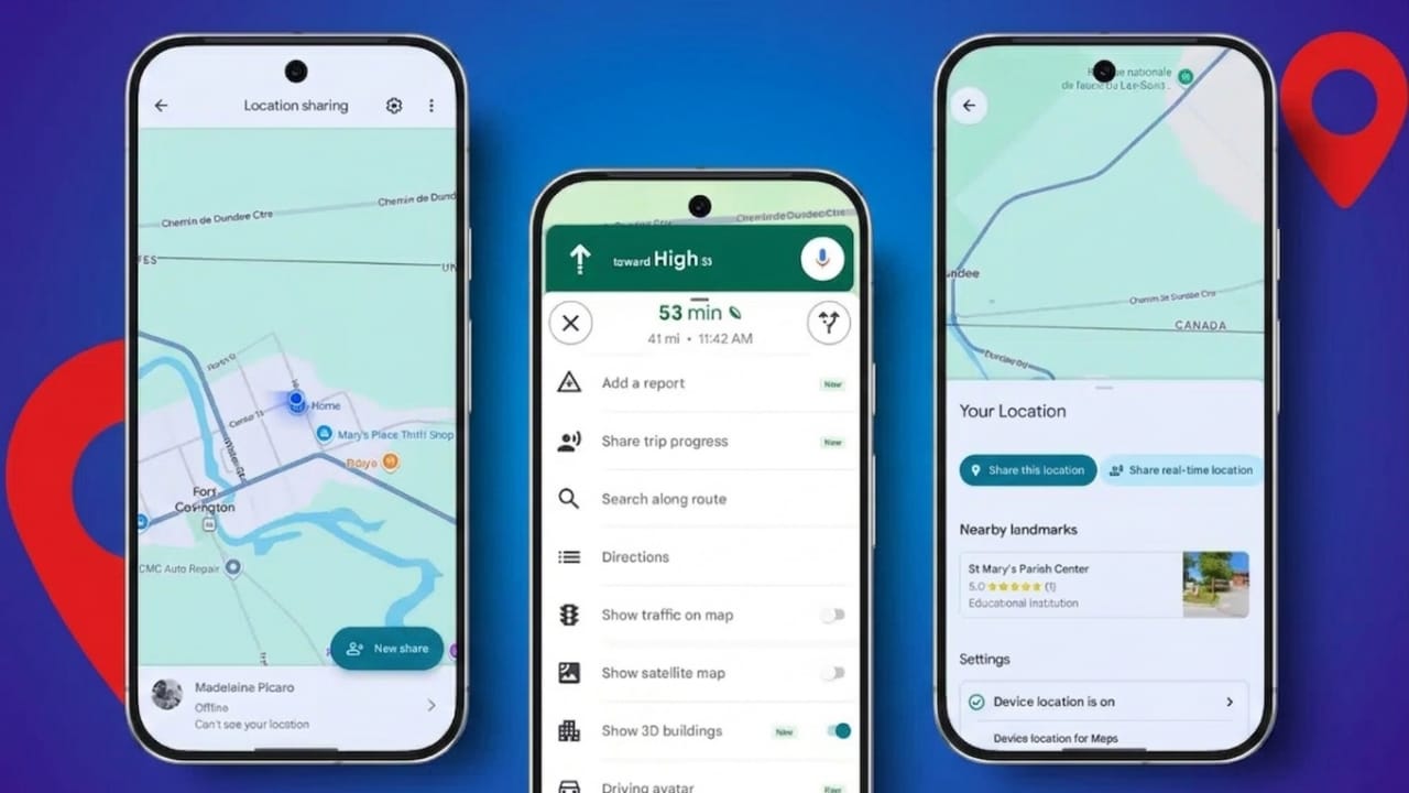 How to Share Your Location on Android Using Google Maps, WhatsApp, and Other Apps