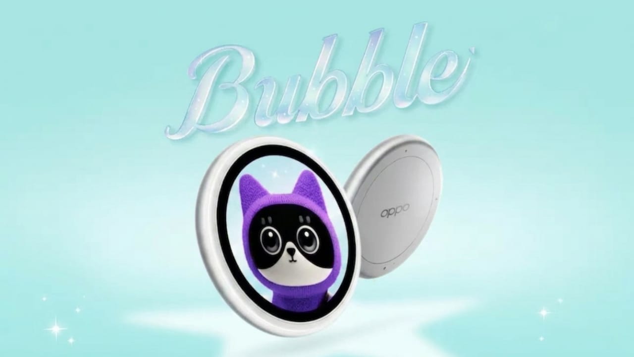 OPPO Introduces Bubble Magnetic Screen Accessory for Better Selfies and Smart Features
