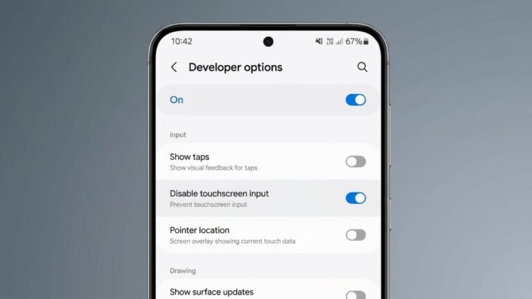 How to Turn Off Touchscreen Input on Android Phones