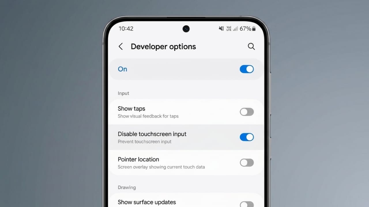 How to Turn Off Touchscreen Input on Android Phones