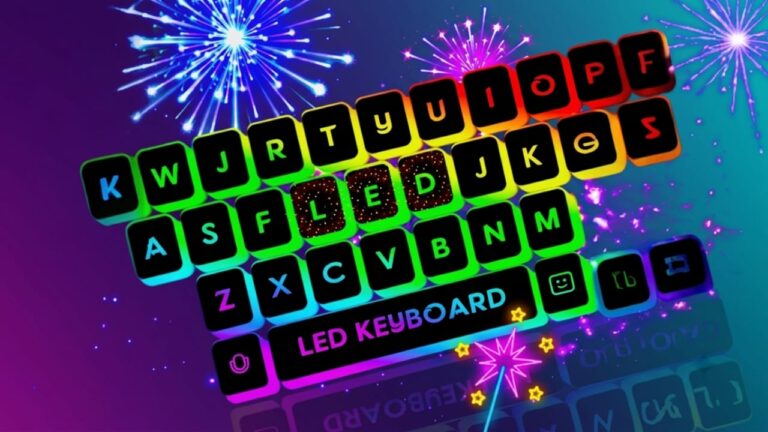 LED Keyboard – Colorful Lighting Edge RGB Keyboard: A Stylish Way to Personalize Your Typing Experience