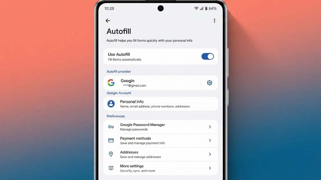 How to Manage Android Autofill Settings on Your Phone