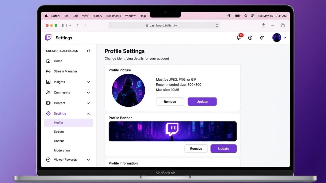 How to Change Your Profile Picture on Twitch (Easy Step-by-Step Guide)