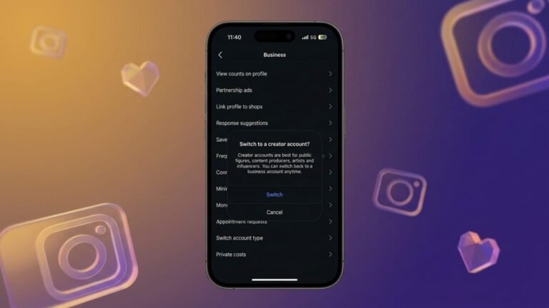 How to Switch Your Instagram Business Account to a Personal Account