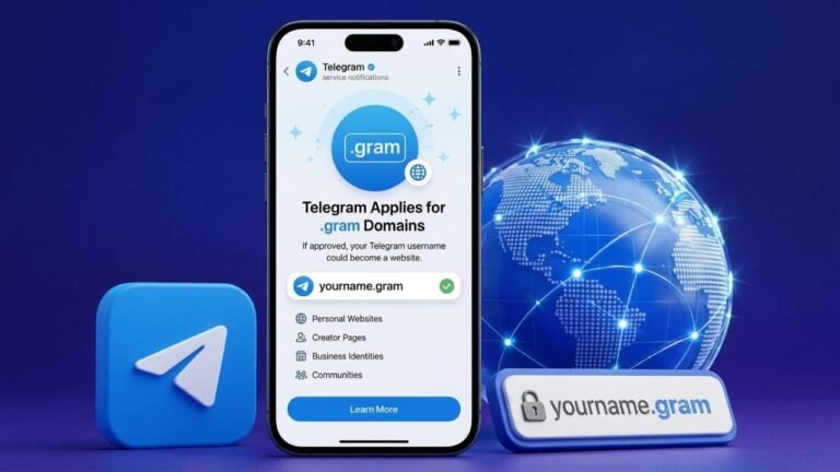 Telegram’s .gram Domains Could Transform Usernames into Personal Websites
