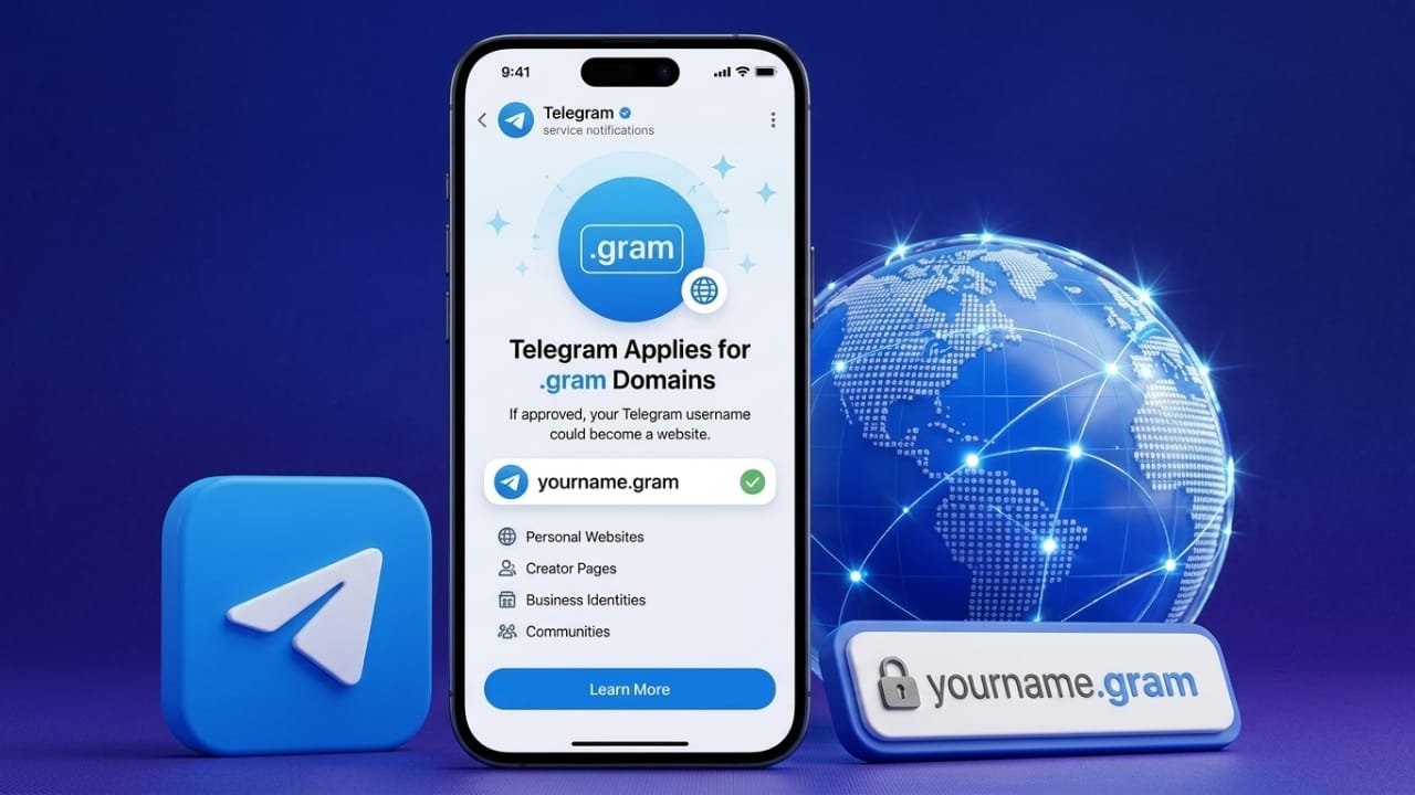 Telegram’s .gram Domains Could Transform Usernames into Personal Websites