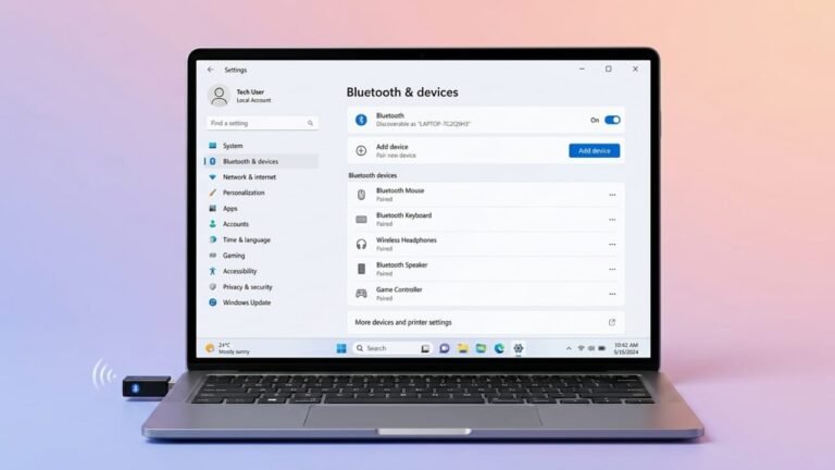 How to Add Bluetooth to Your Computer Using a USB Adapter