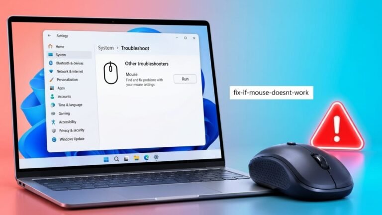 How to Fix a Mouse That Isn’t Working on Windows or Mac