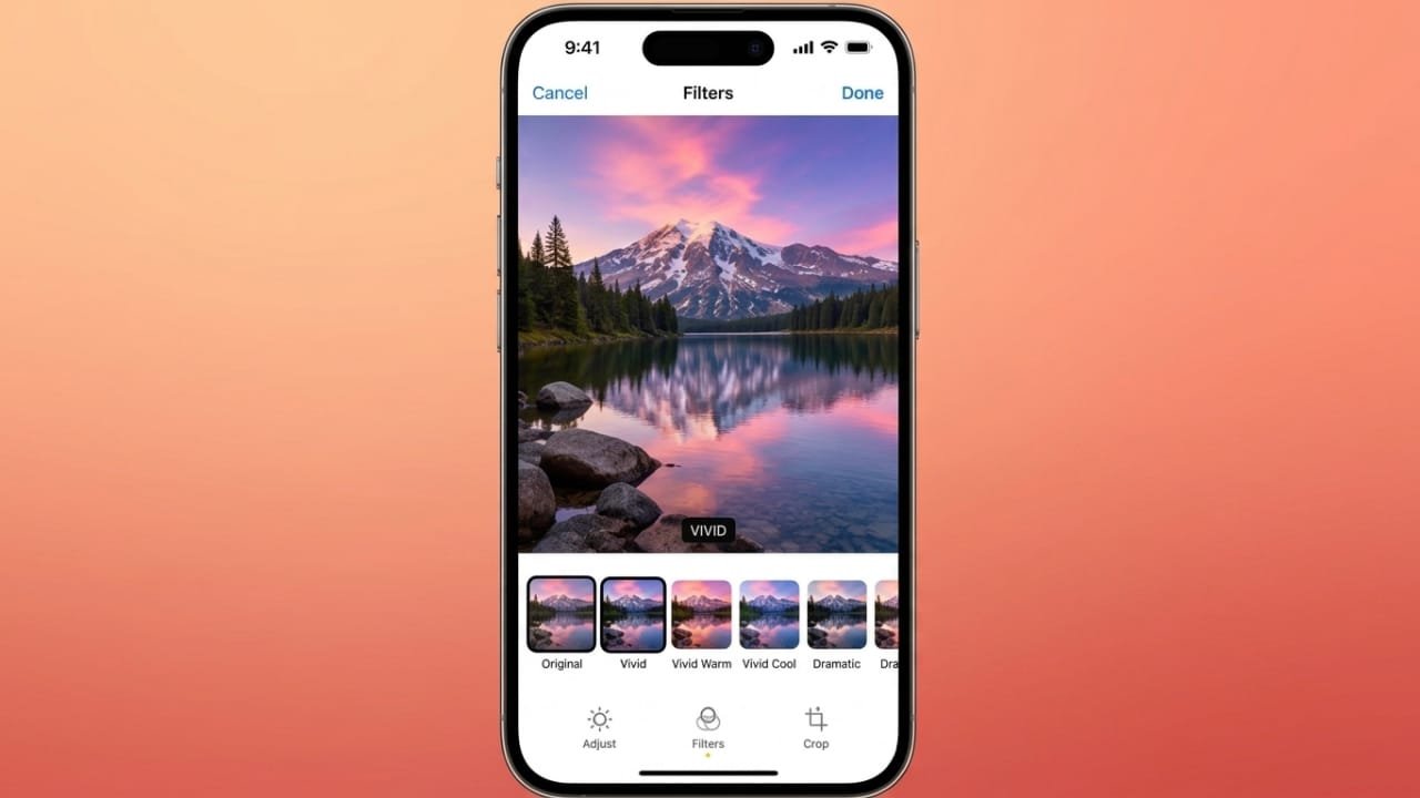 How to Add Photo Filters to iPhone Photos in 2026