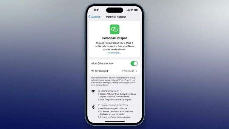 How to Set Up and Use Personal Hotspot on Your iPhone