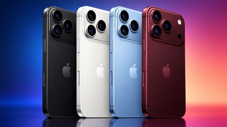 iPhone 18 Pro Colors: Burgundy, Glacier, Silver and Black