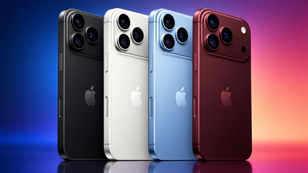 iPhone 18 Pro Colors: Burgundy, Glacier, Silver and Black