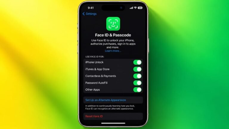 How to Set Up and Use Face ID on iPhone