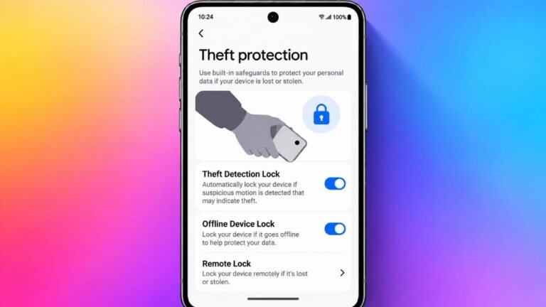 How to Turn On Theft Detection Lock on Android