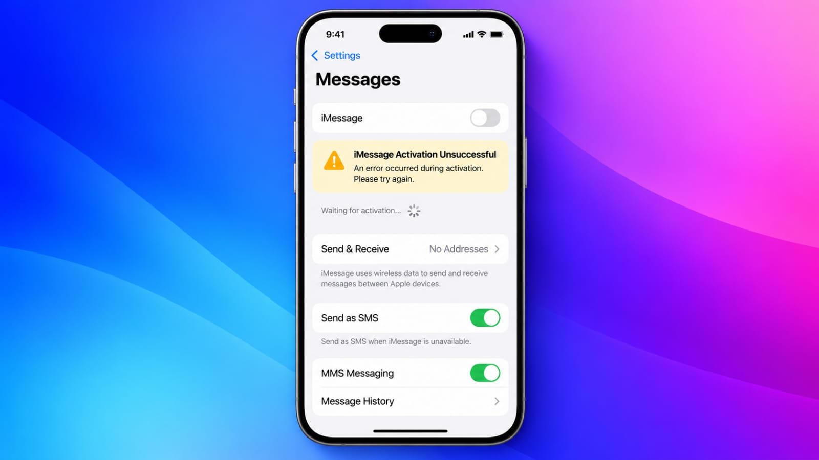 iMessage Not Working After iOS 26 Update? 10 Ways to Fix It