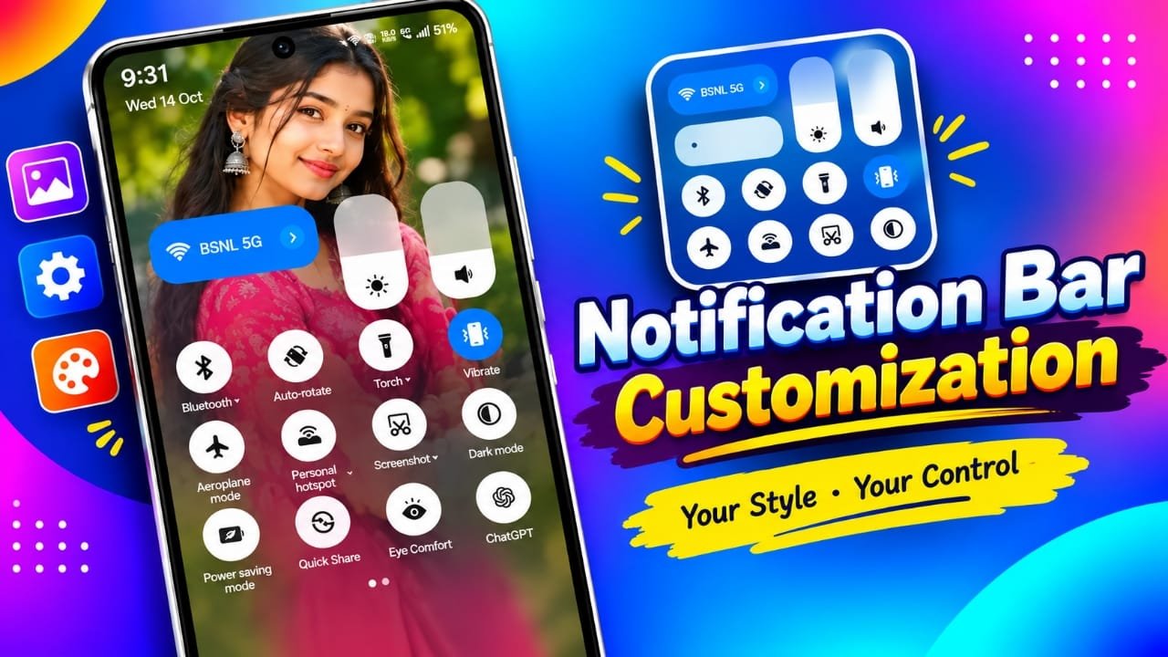 Notification Bar Customization: How to Personalize Your Android Phone